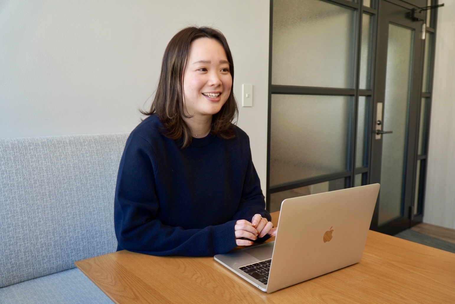 PRUM入社までの経緯を語る増永さん