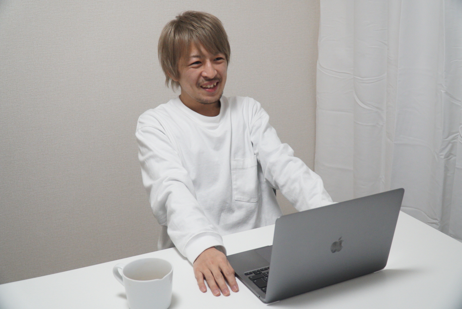 調理の様子について語る清水さん